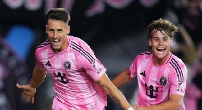 Tadeo Allende ghi 3 bàn cho Inter Miami.