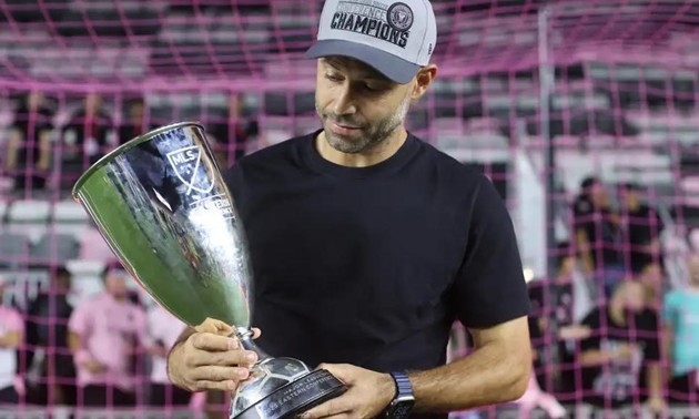 Javier Mascherano hài lòng với chiến thắng của Inter Miami.