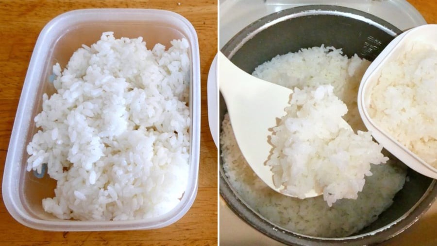Cách để cơm nguội dẻo thơm, lâu thiu