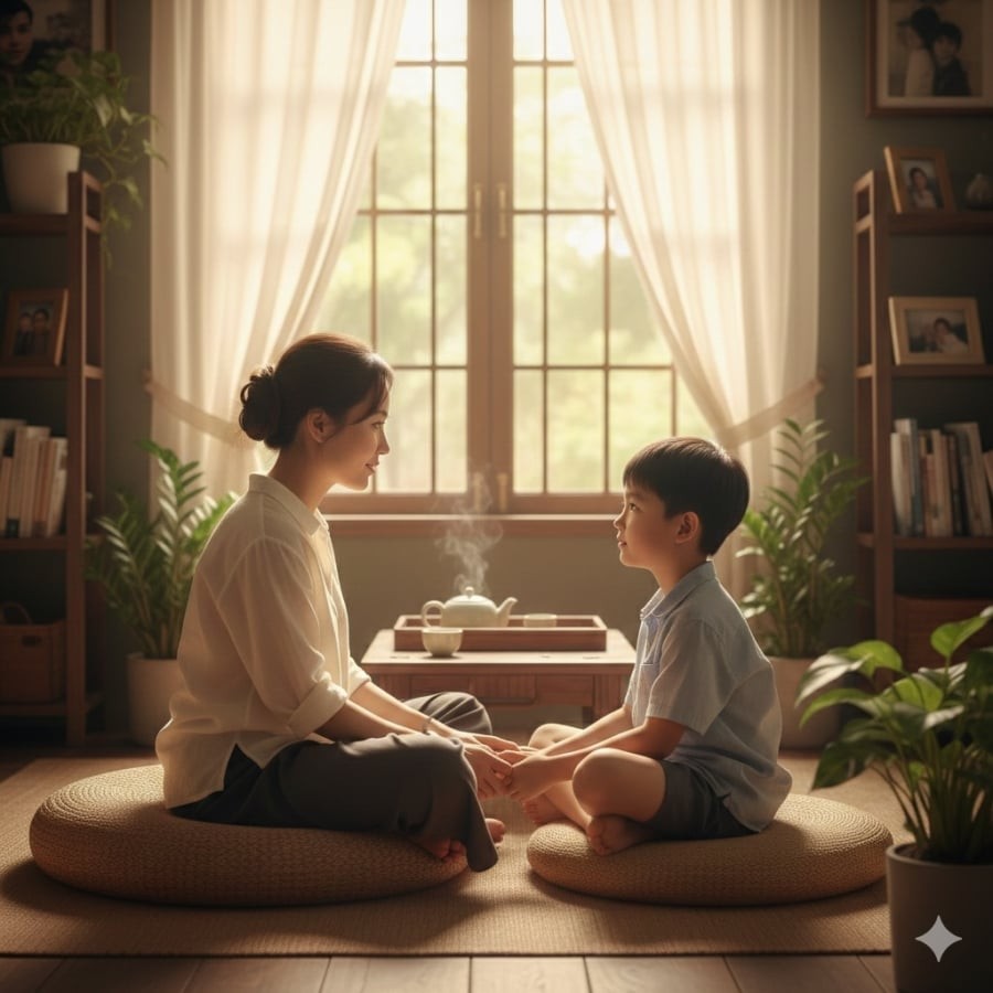 Tình yêu dựa trên sự tôn trọng giúp con cái luôn muốn quay về.