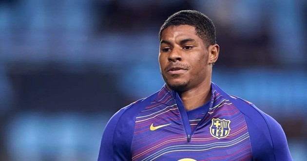 Barca muốn giữ chân Marcus Rashford.