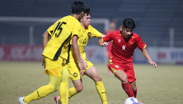U17 Việt Nam ở đẳng cấp cao hơn so với U17 Malaysia.