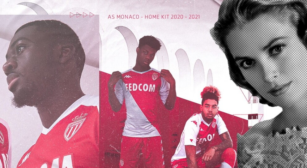 Chiếc áo phá cách của AS Monaco