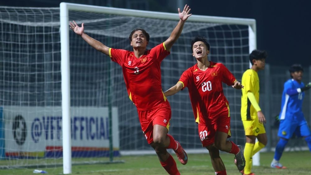 U17 Việt Nam giành chiến thắng thuyết phục trước U17 Malaysia.