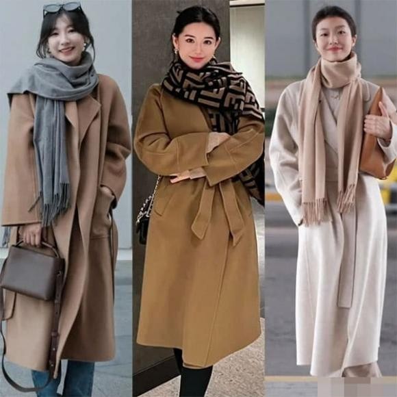 Đặc biệt, cashmere vừa nhẹ vừa ấm, nên khi khoác cùng áo len hay áo dạ sẽ giúp tổng thể hài hòa mà không tạo sự nặng nề.