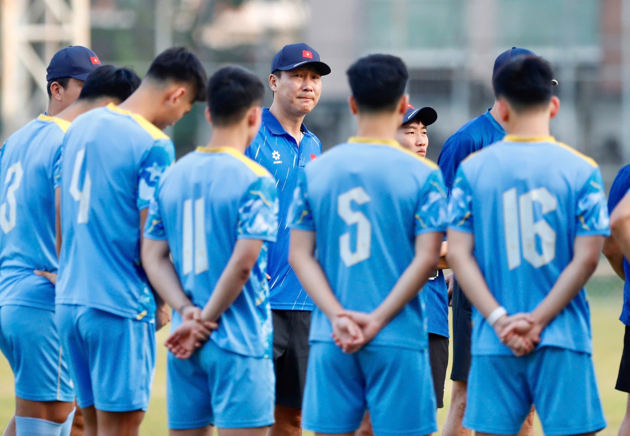 U22 Việt Nam sẵn sàng đối đầu Lào.