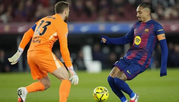 Raphinha vẫn là niềm cảm hứng trong lối chơi của CLB xứ Catalan.