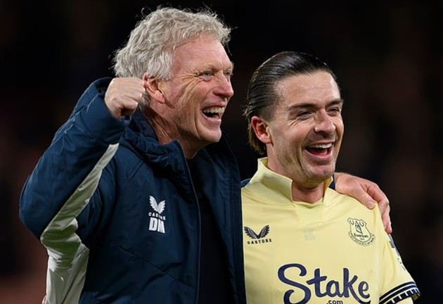 Moyes hài lòng về Grealish.