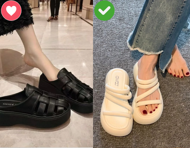 Trên thực tế, kiểu giày này thường có cấu trúc khá cứng, nhiều chi tiết và tạo cảm giác bí, thiếu thoáng chân.