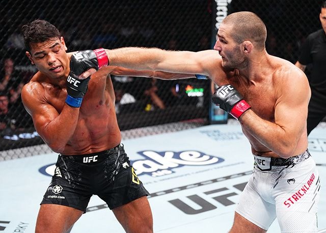 Sean Strickland tại một sự kiện của UFC