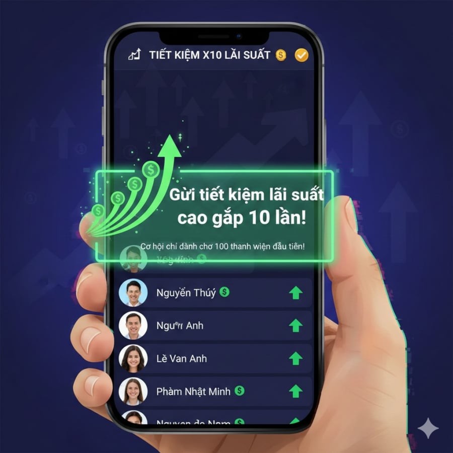 Nhóm Telegram mời gọi gửi tiết kiệm với lãi suất cao – bẫy lừa đảo đang lan nhanh.