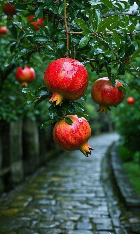 Cây lựu biểu trưng cho nhiều ý nghĩa phong thuỷ sâu sắc