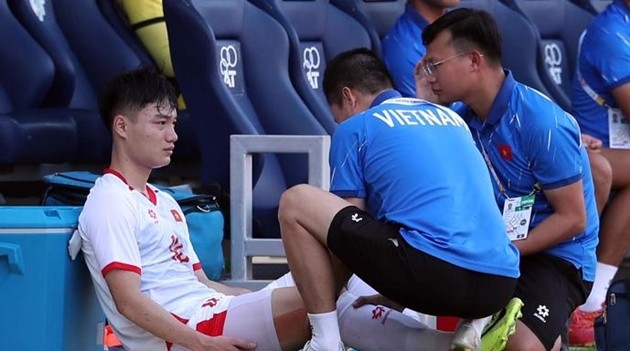 Chấn thương của Xuân Bắc không quá nghiêm trọng.