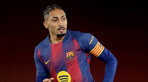 Raphinha có thể rời Barcelona vào mùa hè 2026.