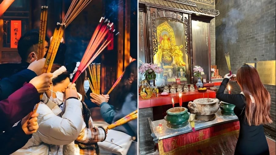 Khi dâng hương, tuyệt đối không được xin đổi mệnh, cải mệnh.