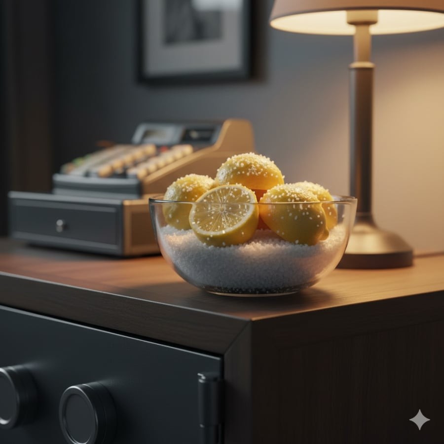 Chanh muối phong thủy giúp trấn khí, giữ lộc và hạn chế thất thoát tài vận.