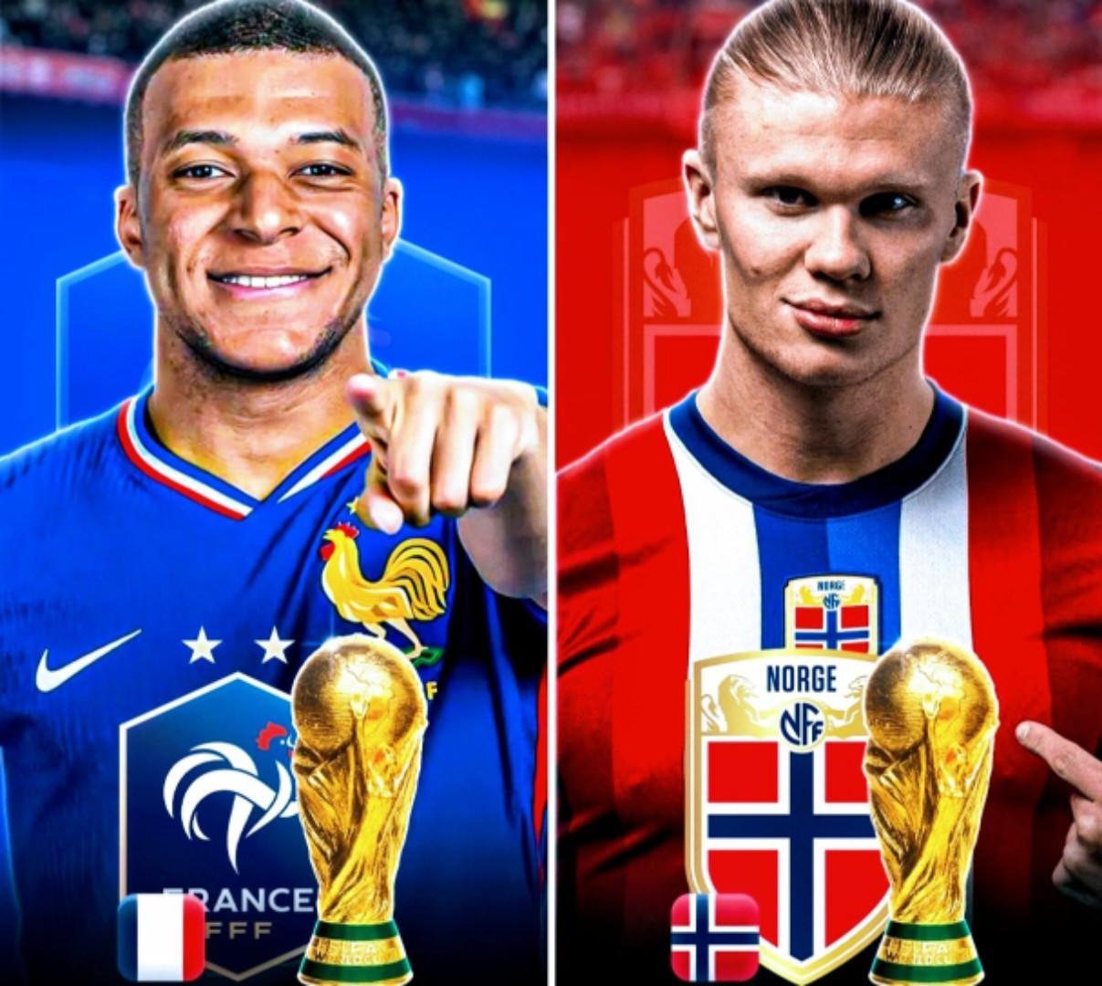 Mbappe sẽ đối đầu ở sân khấu lớn nhất hành tinh.