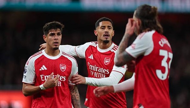 William Saliba là mắt xích quan trọng nơi hàng thủ Arsenal