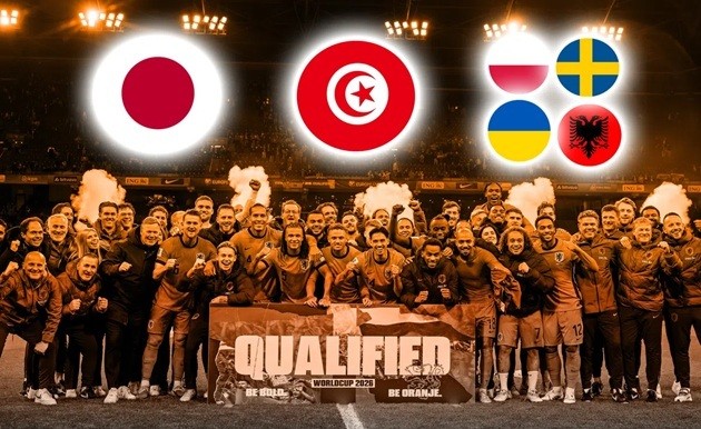 Hà Lan vào bảng đấu có thể coi là dễ thở.