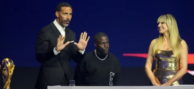 Ferdinand có mặt ở buổi lễ bốc thăm World Cup 2026.