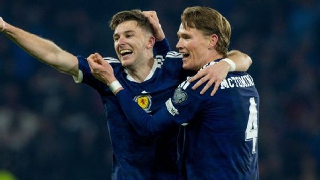 Scotland sẽ nằm chung bảng World Cup với Brazil