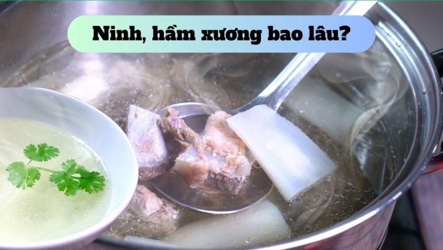 Cách hầm xương ngon ngọt