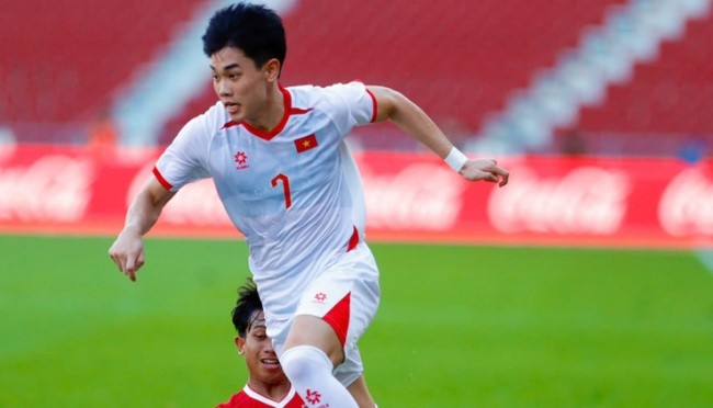 U22 Việt Nam thắng U22 Lào ở trận ra quân SEA Games 33.