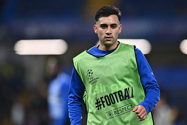 Facundo Buonanotte chủ yếu dành thời gian trên băng ghế dự bị tại Chelsea.