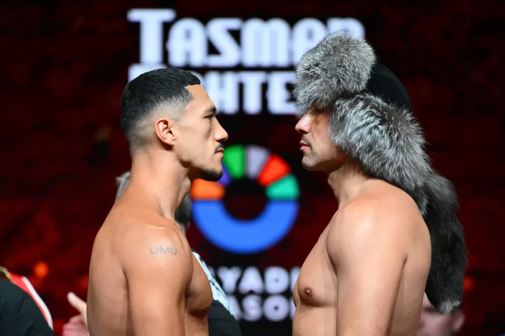 Opetaia và Cinkara trong buổi cân thử