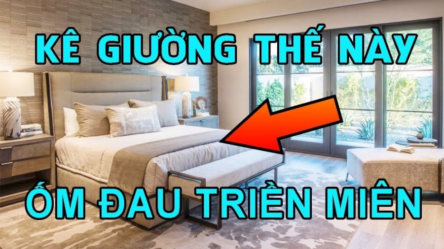 Đầu giường 3 hướng này nghèo khổ