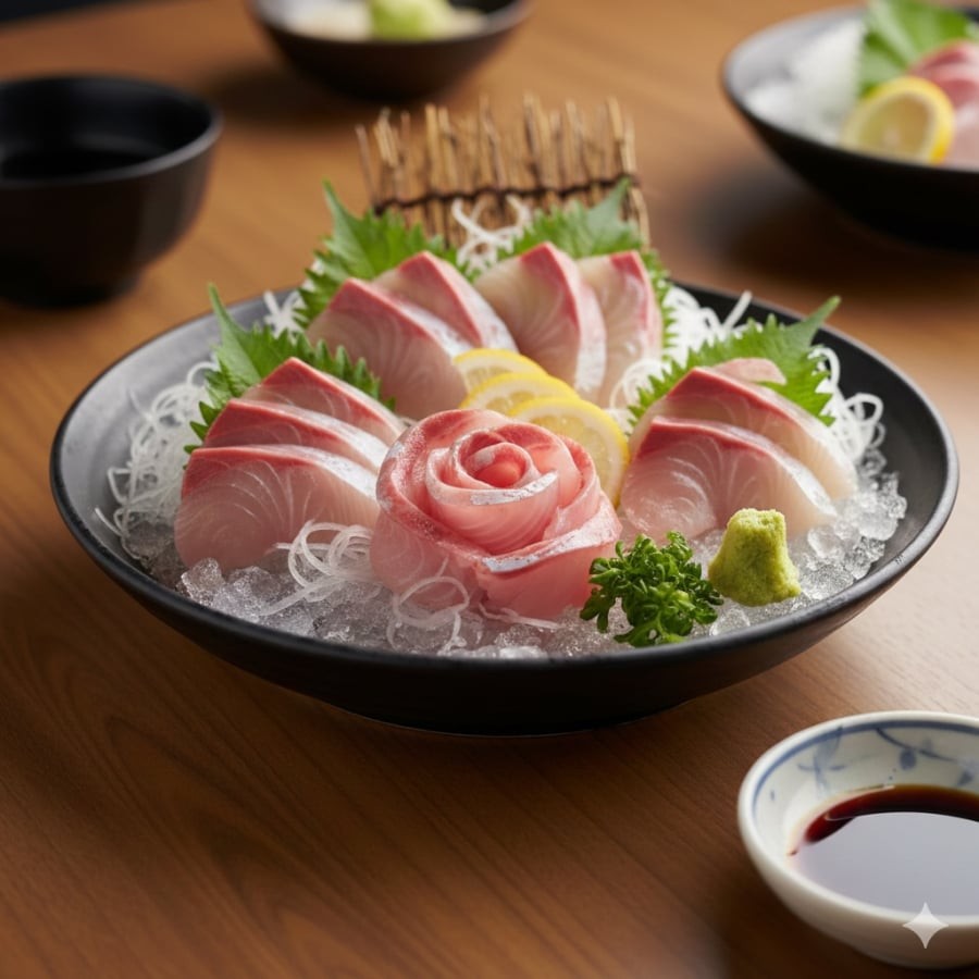 Cá nước ngọt ăn sống – thơm miệng nhưng có thể mang theo ấu trùng sán lá gan.