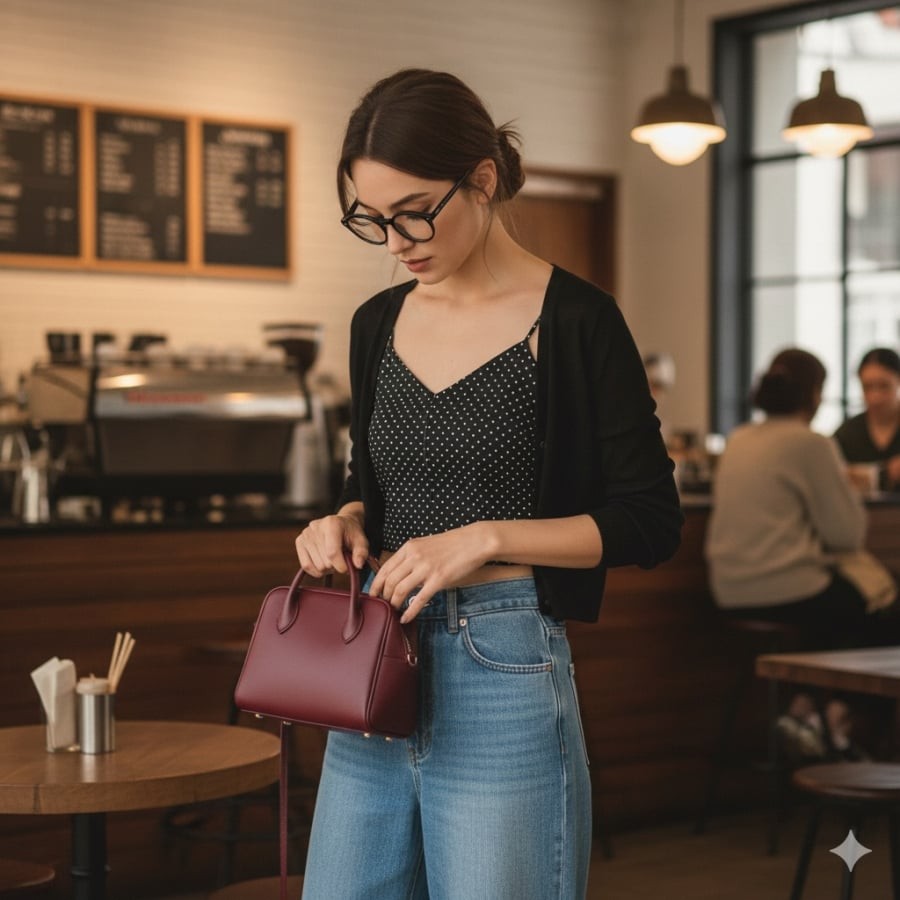 Nếu áo khoác da mạnh mẽ, áo lửng cá tính, cardigan lại mang nét mềm mại, thân thiện hơn