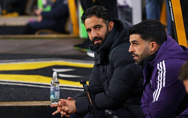 Amorim cùng các học trò vừa giành chiến thắng đậm trước Wolves.