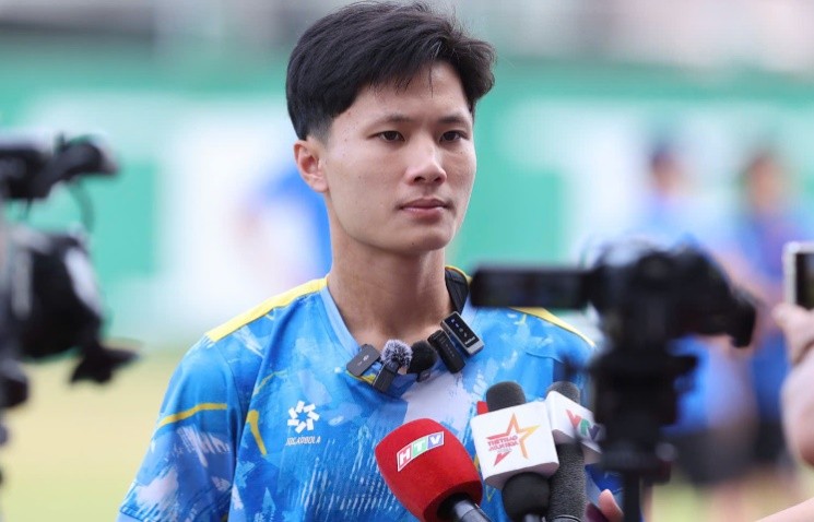 Quốc Cường có những chia sẻ đáng chú ý trước cuộc đối đầu U22 Malaysia.