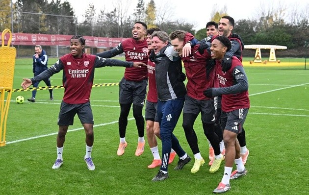 Jesus trở lại đội hình Arsenal dự Champions League