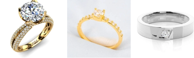 Hãy chọn 1 chiếc nhẫn nhé!