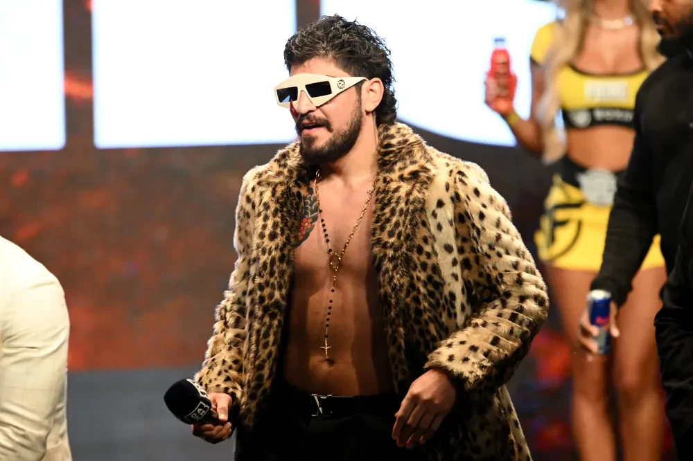 Dillon Danis trong buổi họp báo sự kiện Prime Card