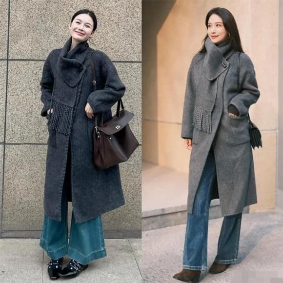 Phần eo là yếu tố then chốt khi kết hợp áo khoác với quần jeans. 