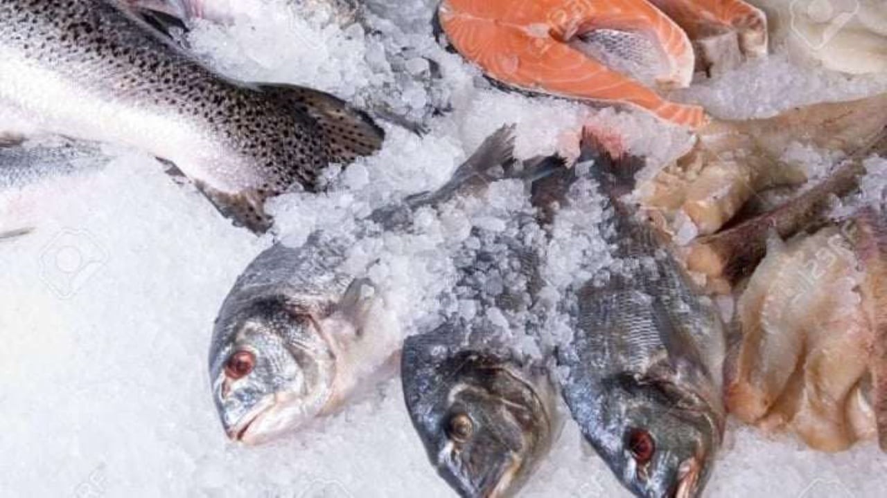 Rã đông cá với muối đơn giản