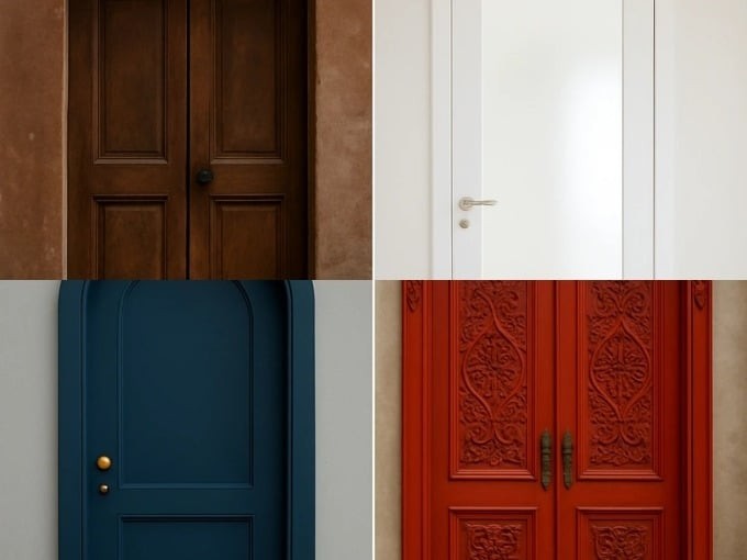 Hãy chọn  1 cánh cửa nhé!