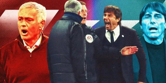 Mourinho đấu trí với Conte.