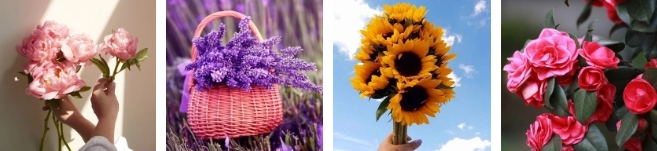 Hãy chọn 1 bông hoa nhé!