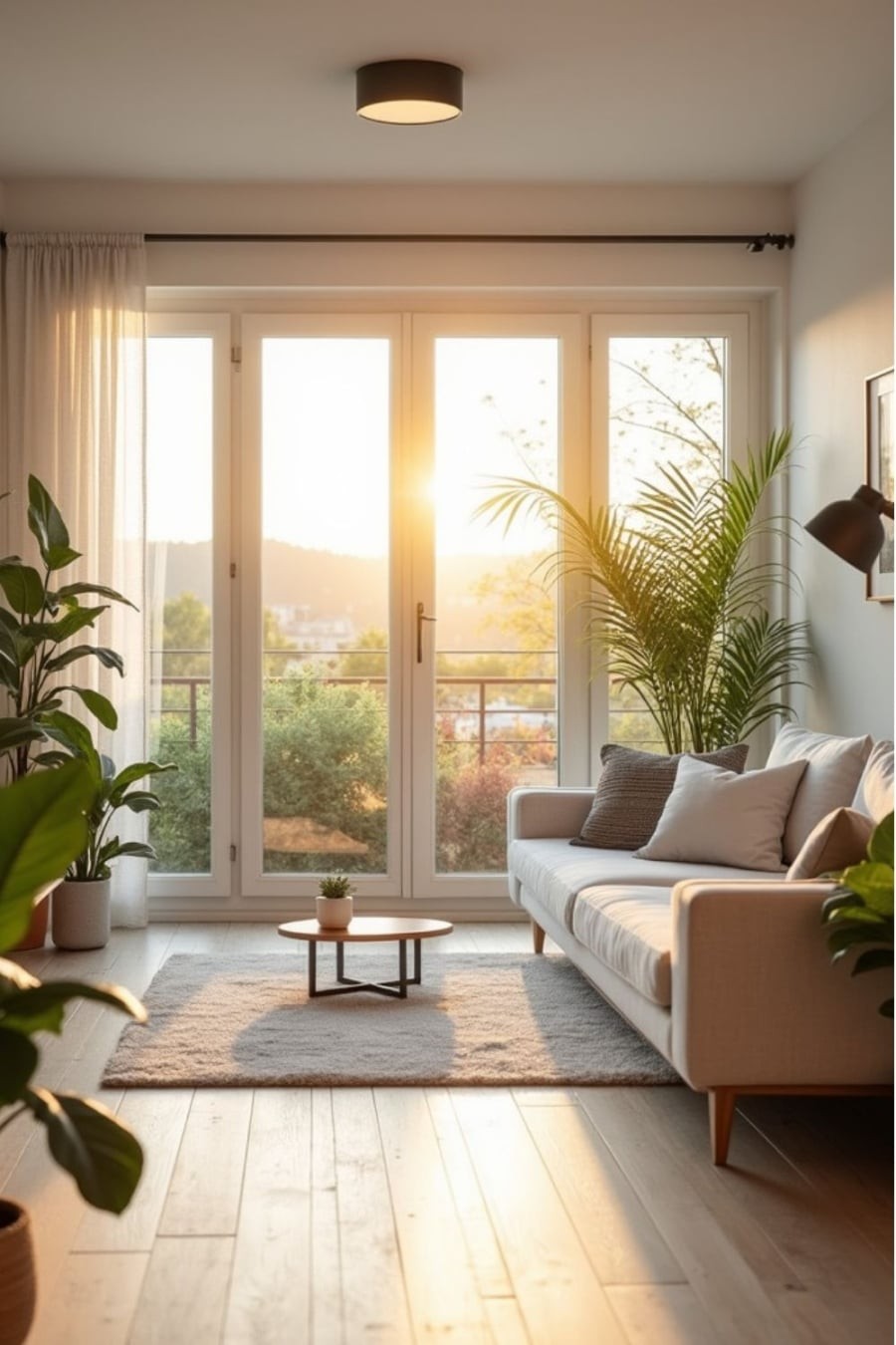 Đưa ánh sáng tự nhiên vào nhà giúp cho căn nhà thêm giàu sinh khí