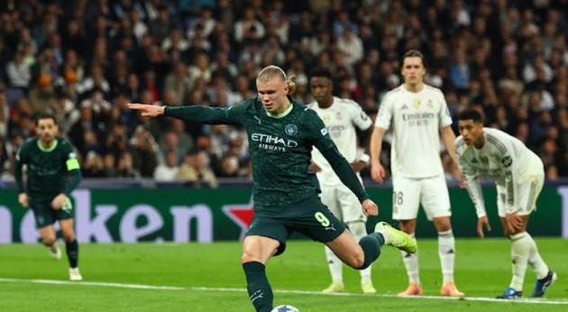 Real Madrid chấp nhận thất bại ngay tại sân nhà trước Man City.