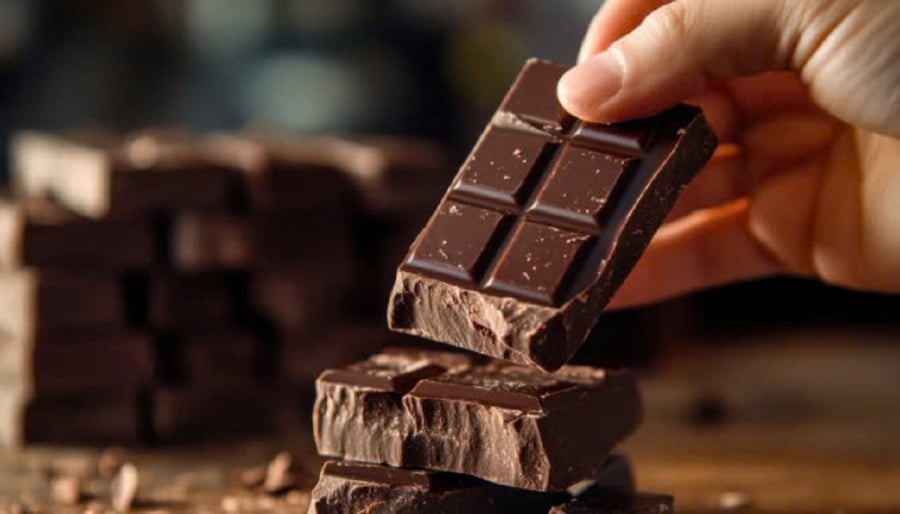 Chocolate đen là lựa chọn thú vị cho những ai muốn bổ sung kẽm từ thực phẩm.
