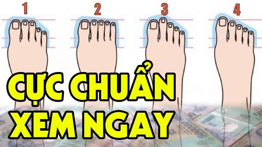 Xem tướng chân giàu có