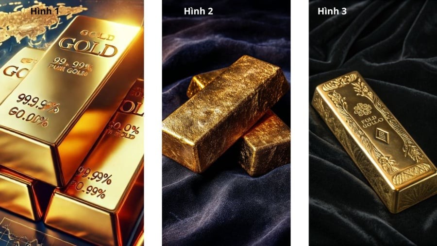 Bạn bị thu hút bởi hình thỏi vàng nào nhất?