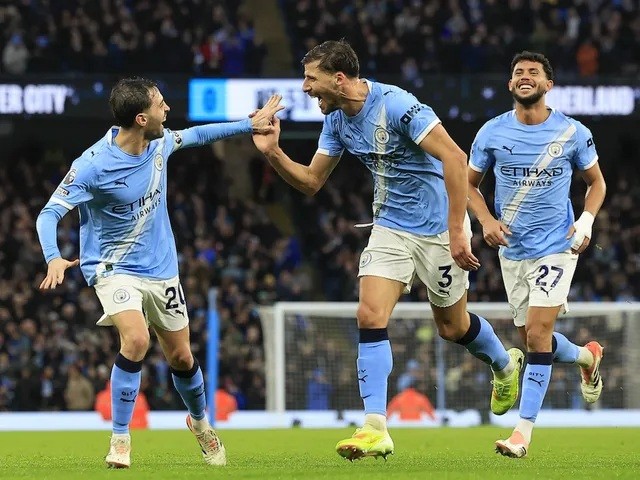 Man City có phong độ tốt trước Palace.