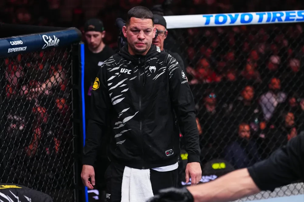 Nate Diaz tại sự kiện UFC 310