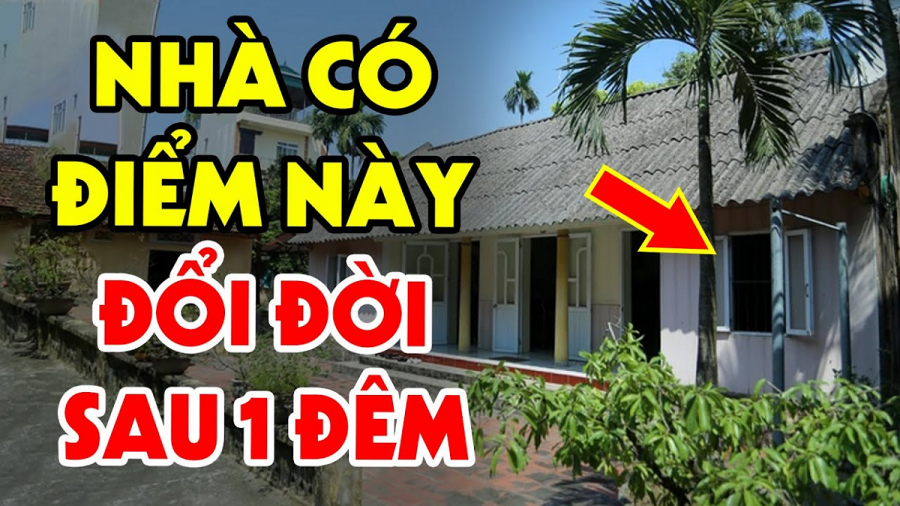 Ngôi nhà may mắn càng ở càng giàu có